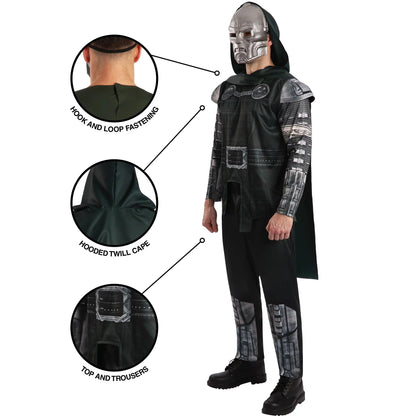 Marvel Avengers Doomsday Doctor Doom Deluxe Costume for Adults - Image 3