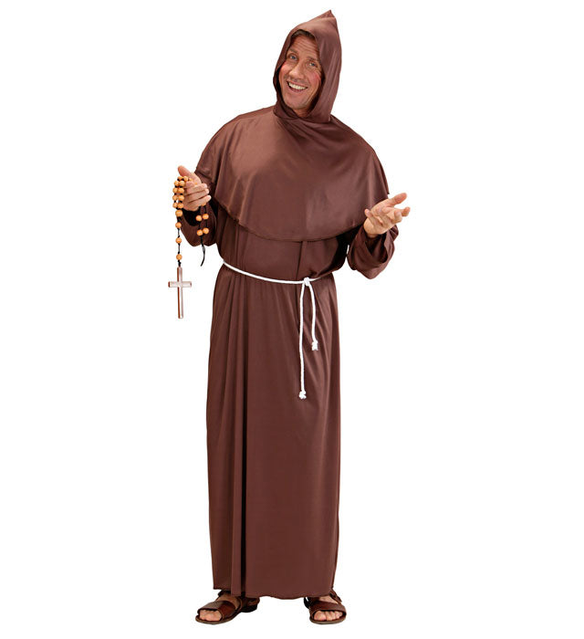 Monk  Hooded Robe, Belt 