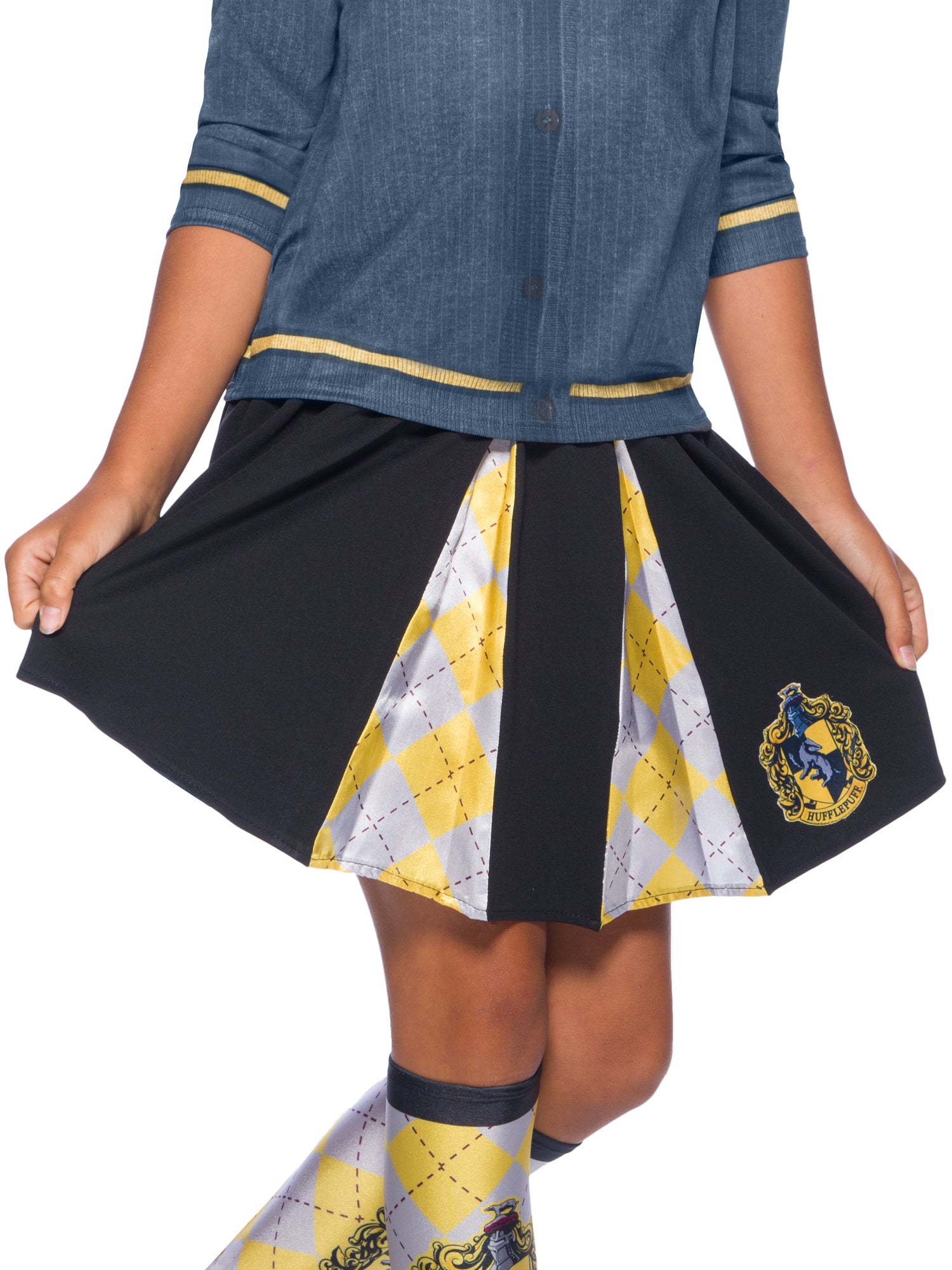 Hufflepuff Harry Potter Costume Skirt One Size 1