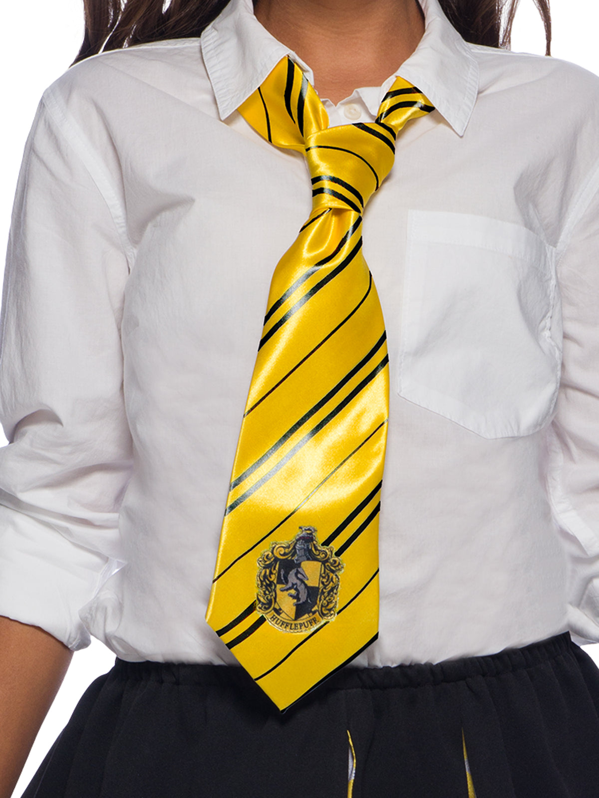Hufflepuff Neck Tie Harry Potter Hogwarts Uniform 3