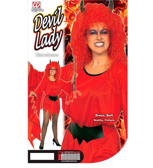 Devil Lady  Dress, Belt 