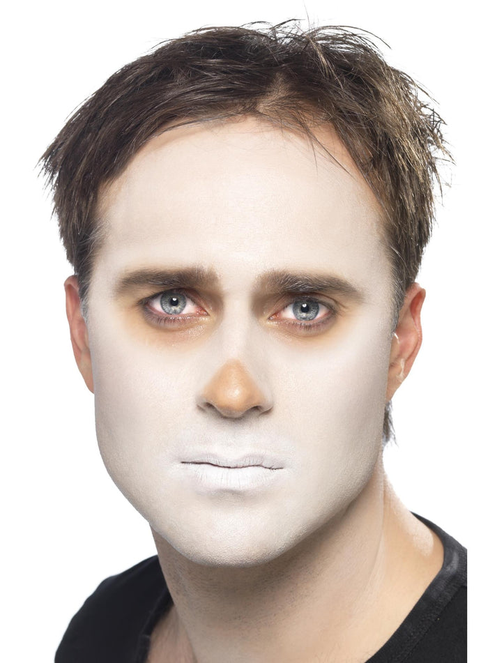Skeleton Kit Adult Black White Face Paint Black Crayon and Sponge