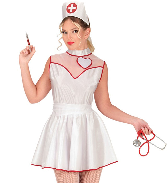 Nurse  Dress, Belt, Headpiece 