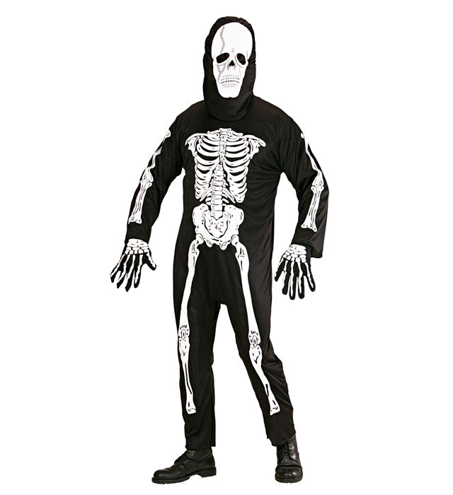 Skeleton  Jumpsuit, Mask 