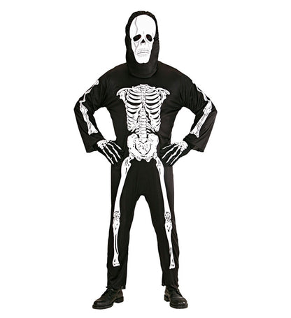 Skeleton  Jumpsuit, Mask 