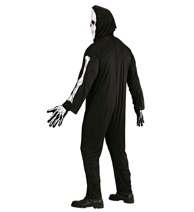 Skeleton  Jumpsuit, Mask 