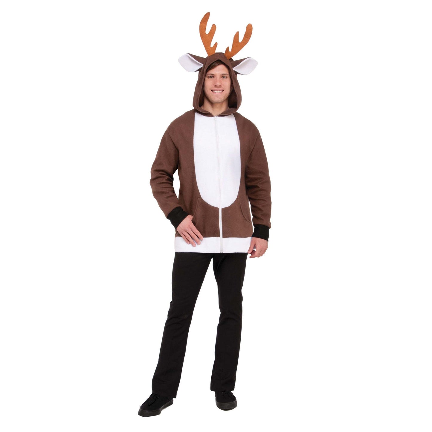 Reindeer Hoodie Unisex 1