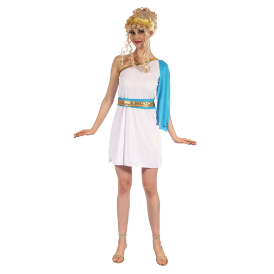 Greek Goddess With Blue Sash 1