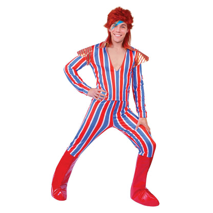 70s Alter Ego Rock Star David Bowie Ziggy Stardust Jumpsuit 1
