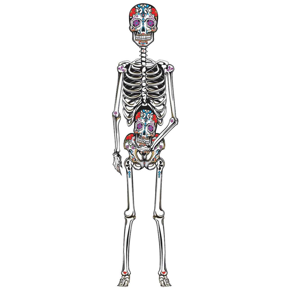 Day Of The Dead Card Decoration 1
