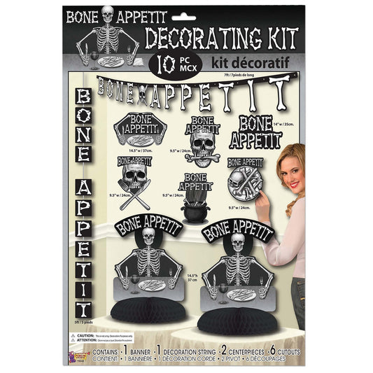 Bone Appetit Decorating Kit Skeleton Halloween Set 1