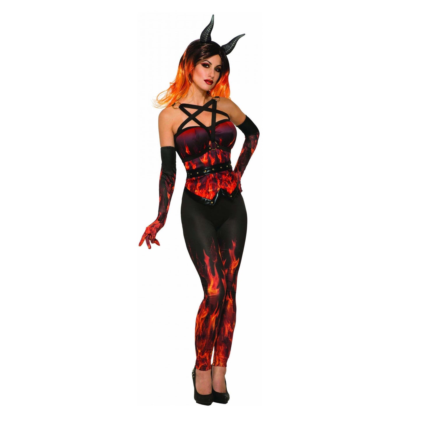 Devil Flame Corset 1