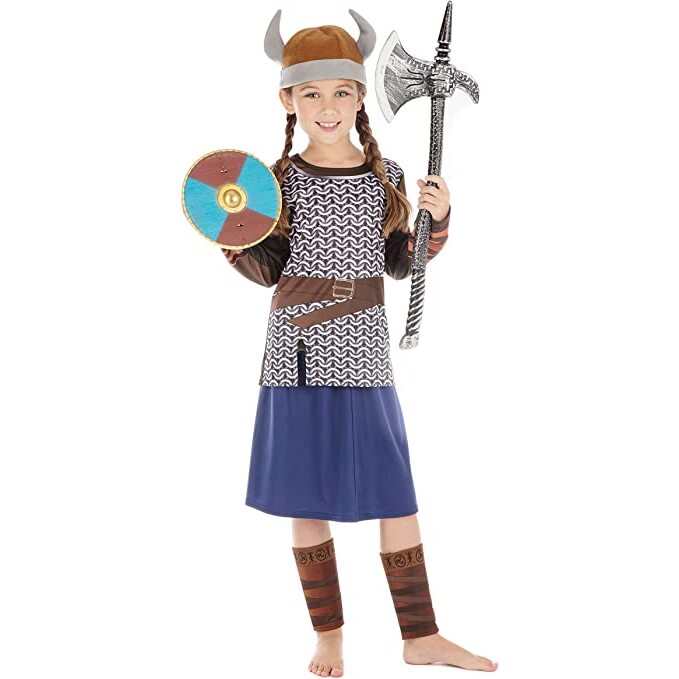 Viking Girl Childrens Costume 1