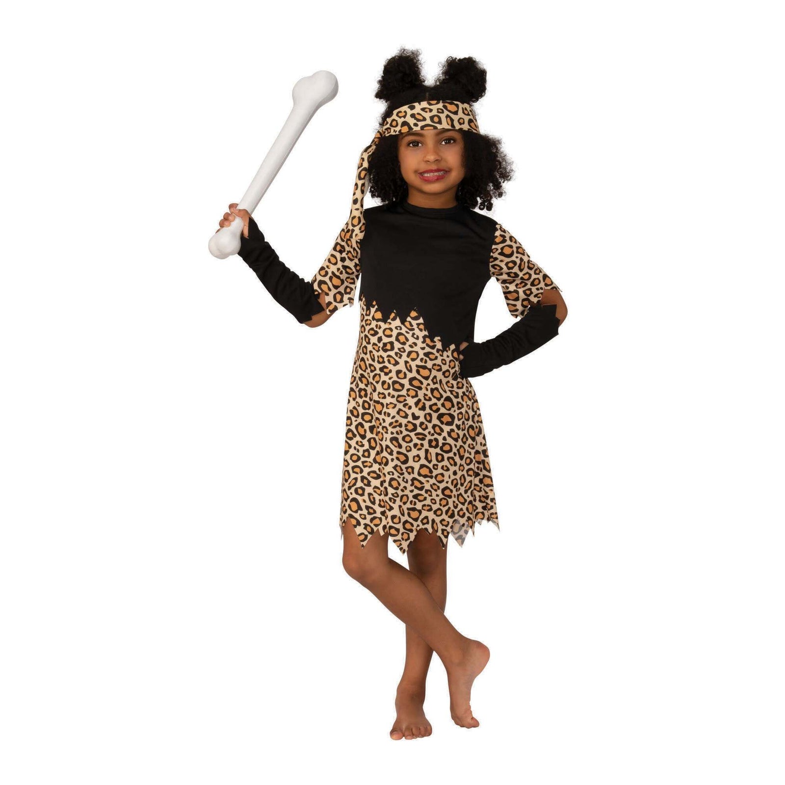 Cave Girl Childrens Costume 1