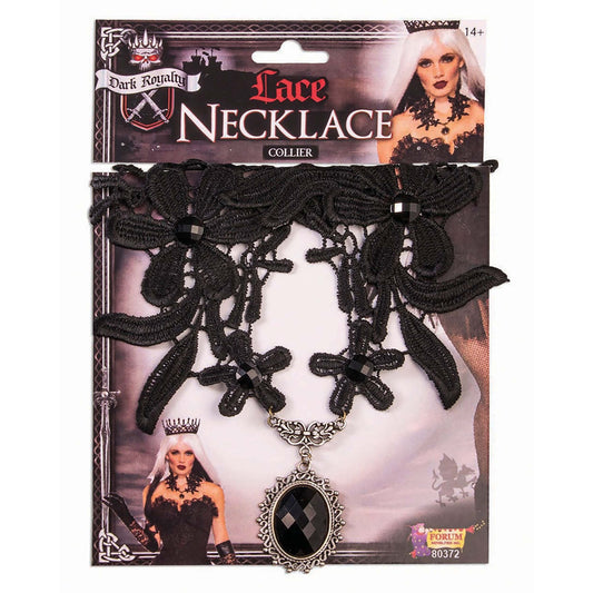 Lace Necklace Dark Royalty 1