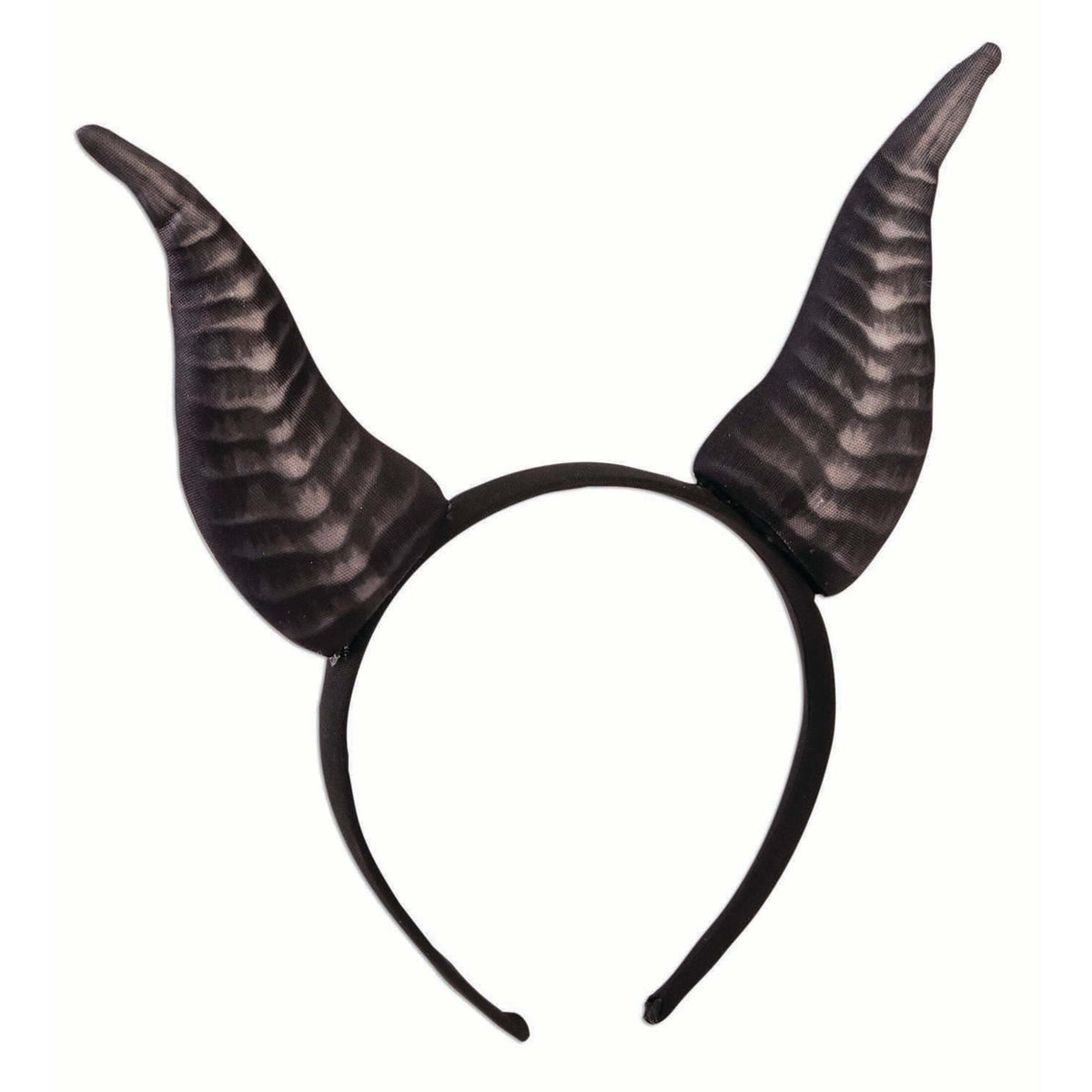 Demon Horns Headband Black 1