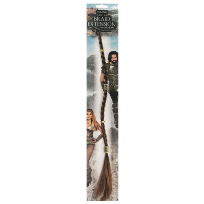 Hair Extension Brown Clip in Braid 1