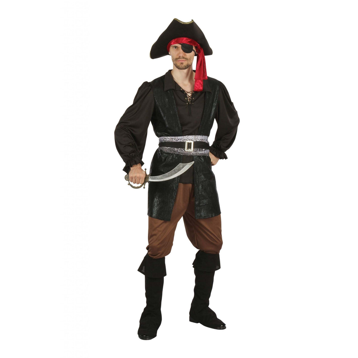 Pirate Captain Full Costume for Men 1