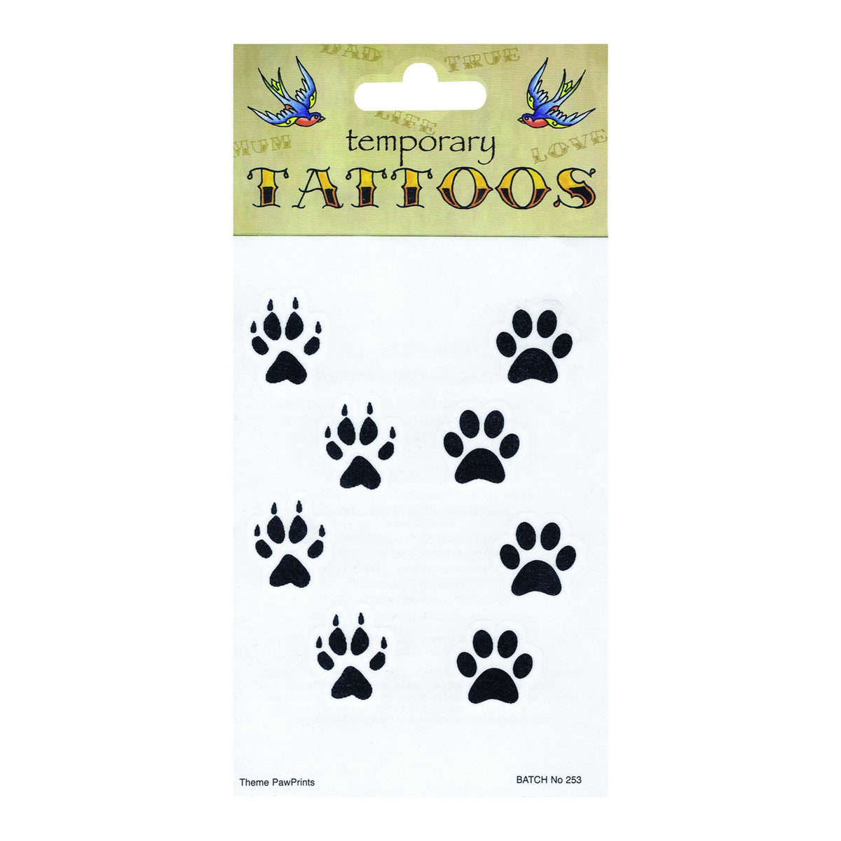Tattoos Paw Print 1