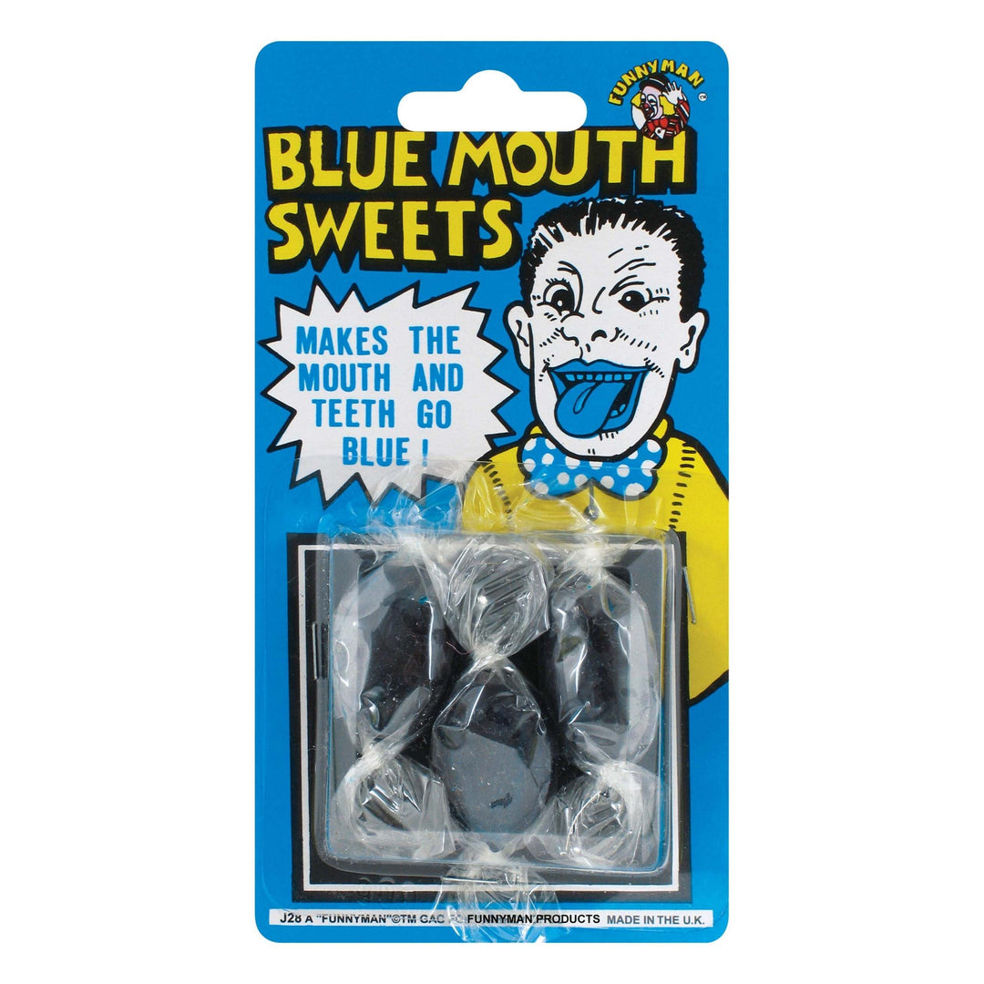 Blue Mouth Sweets 12 Packs of 3 1