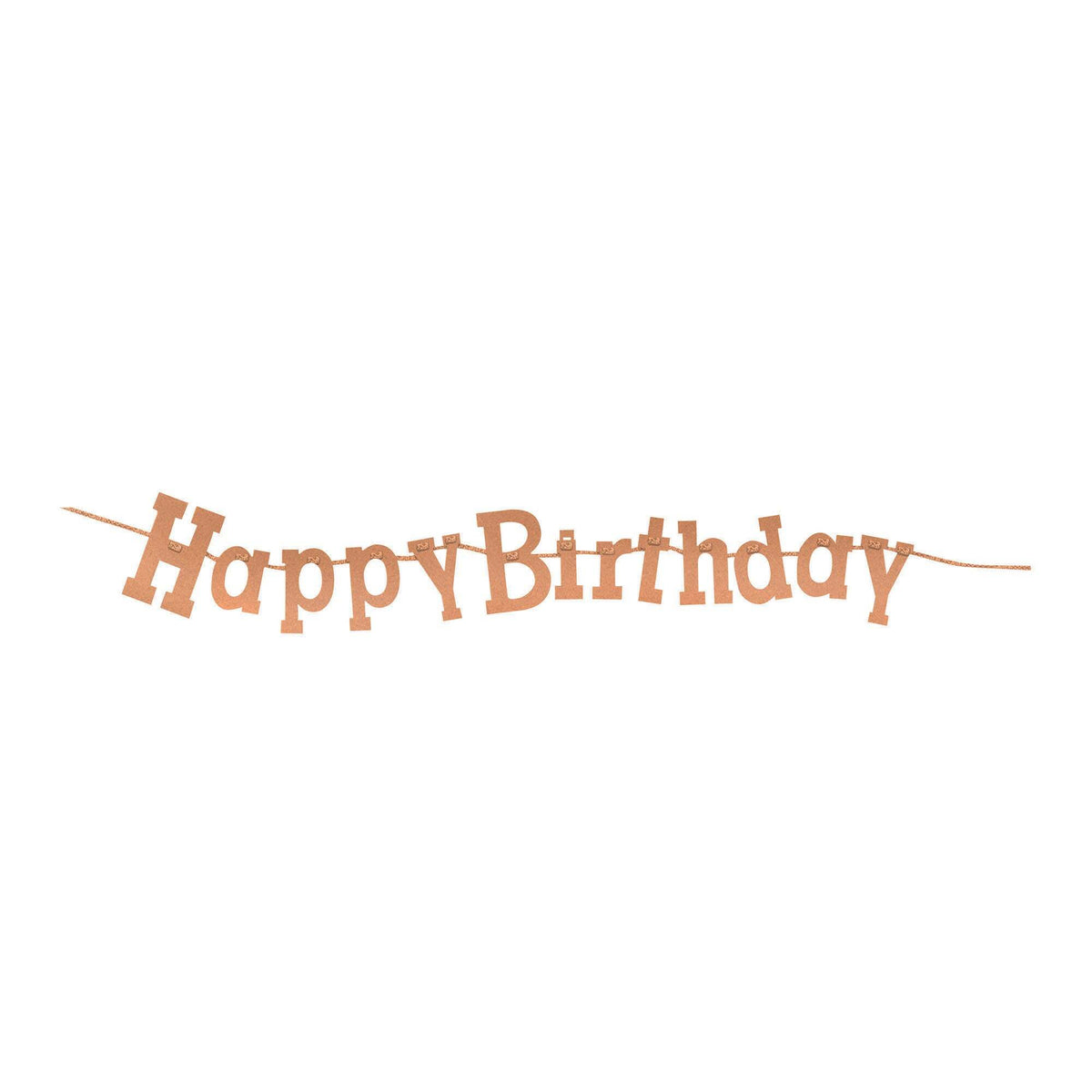 Birthday Diamond Banner Rose Gold 1