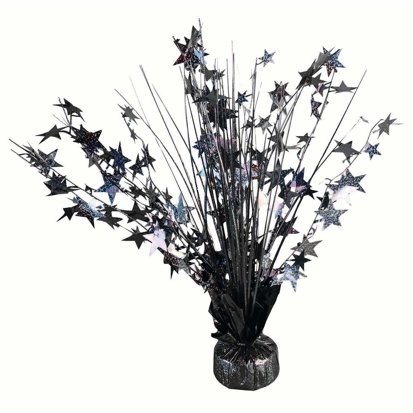 Balloon Weight Star Black Holographic 1