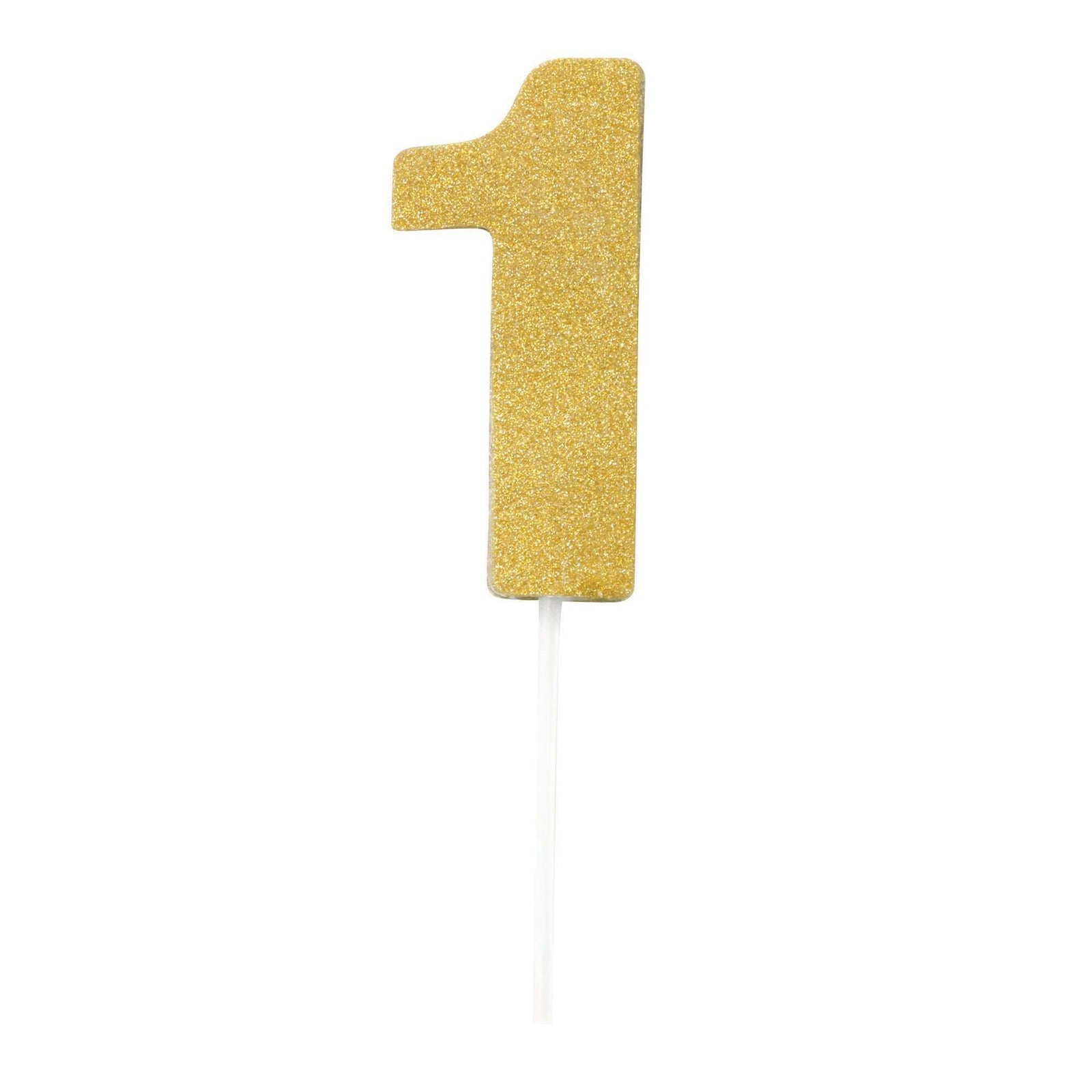 Diamond Cake Toppers Gold No. 1 1