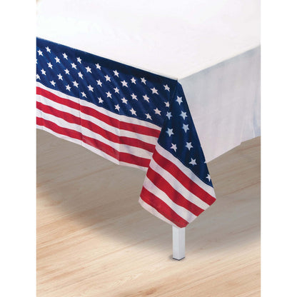 USA Flag Table Cover Stars and Strips Tableware 1