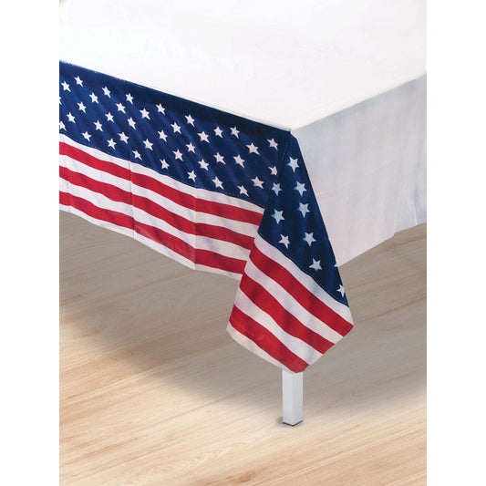 USA Flag Table Cover Stars and Strips Tableware 1