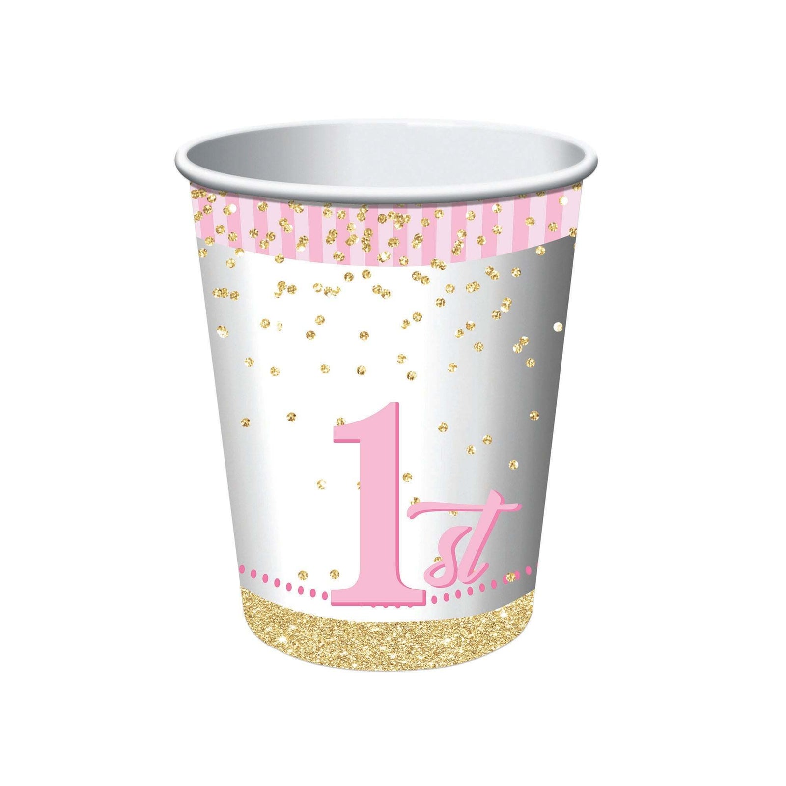Birthday 1st Girl Cup Party Decoration Tableware 1