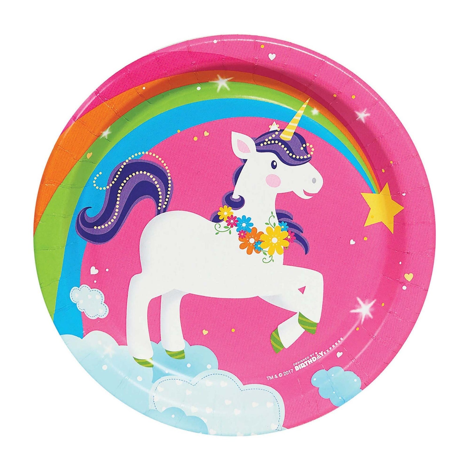 Fairytale Unicorn Small Plates 17cm 1