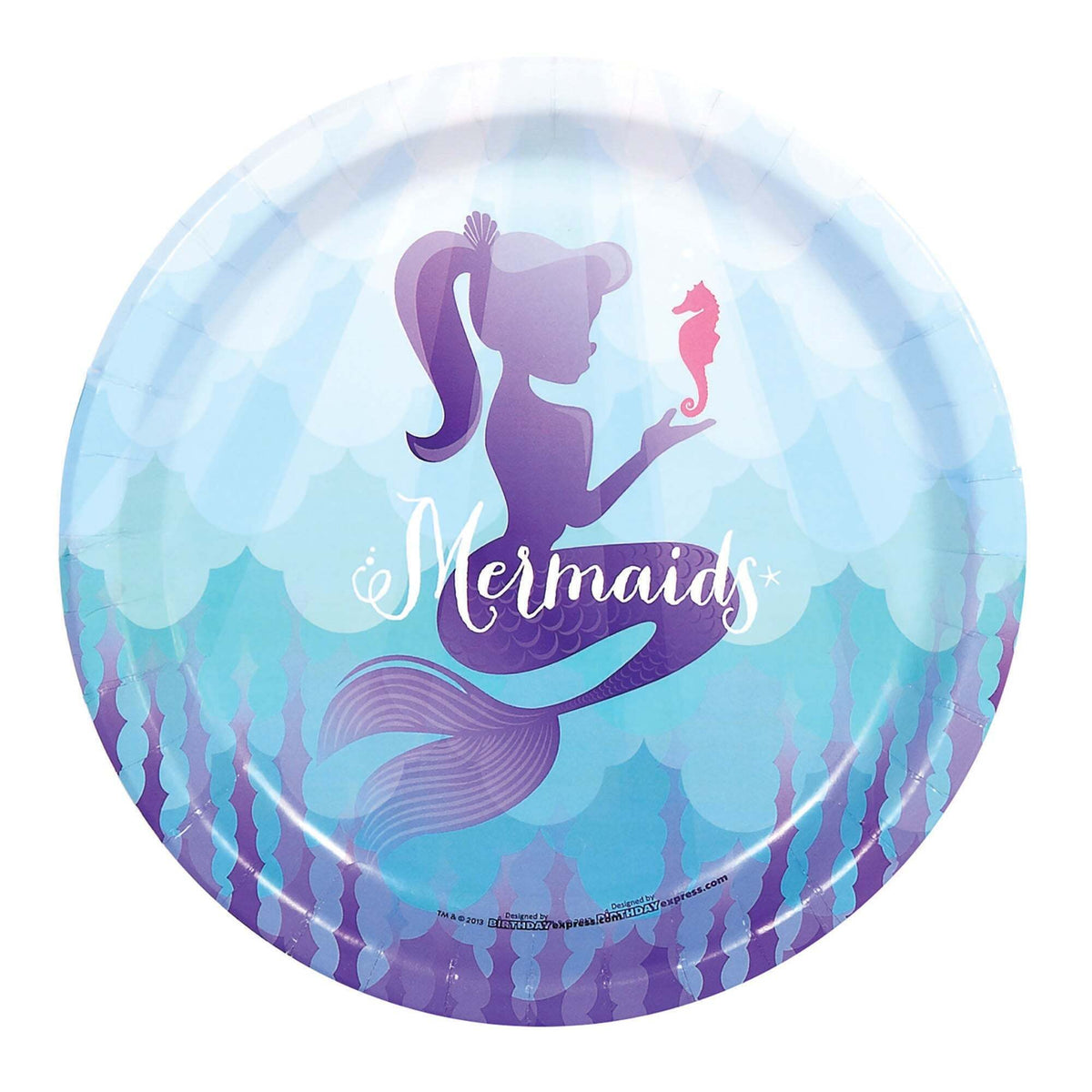 Mermaid Party Plates 22cm 1