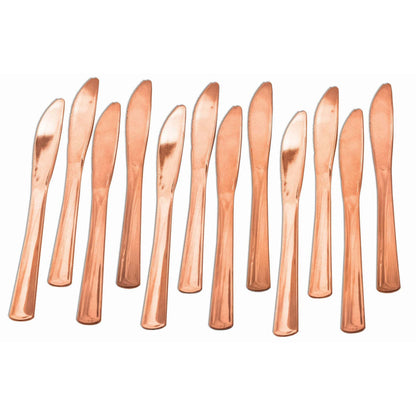 Rose Gold Knives 12 Pack 1