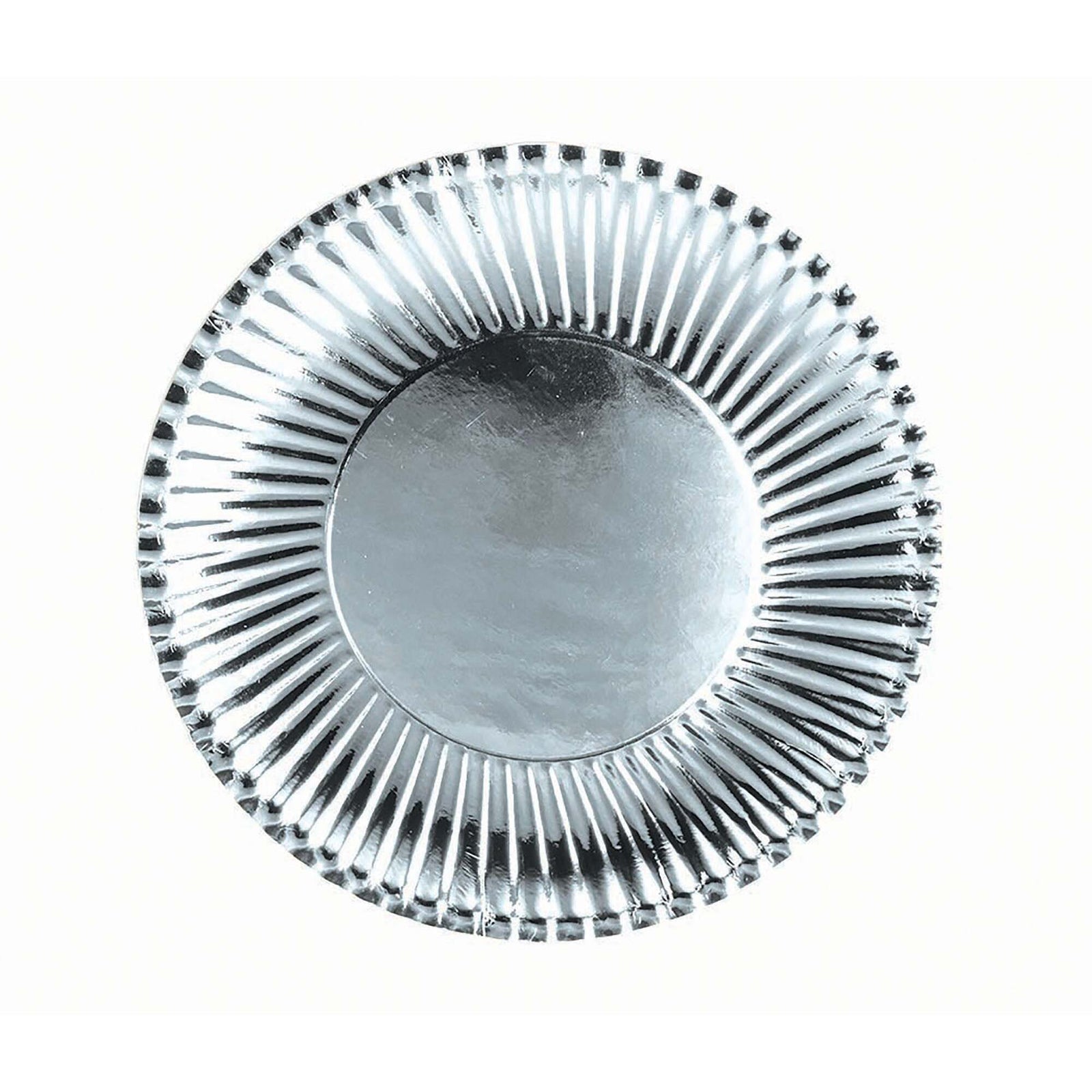Silver Paper Plates Small 10 Pack 18cm 1