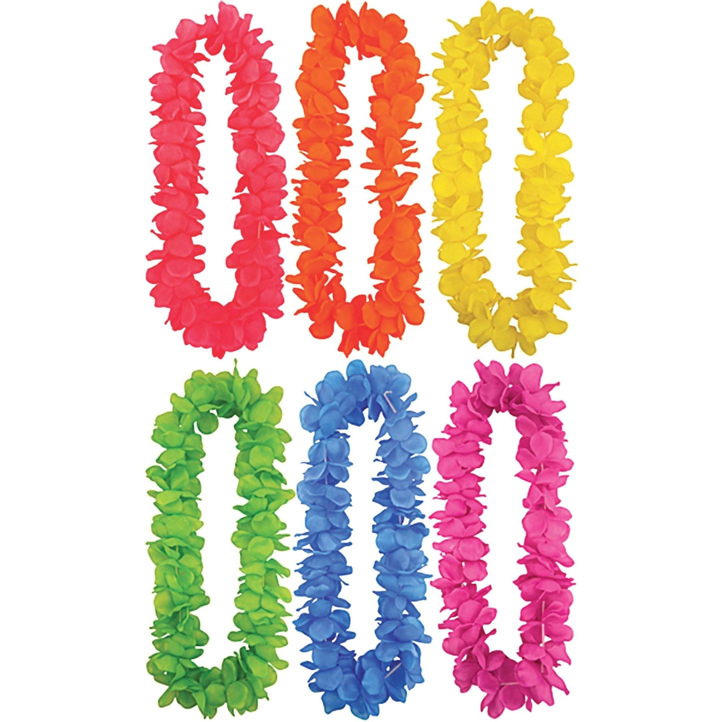 Hawaiian Leis Assorted Colours 100cm 1