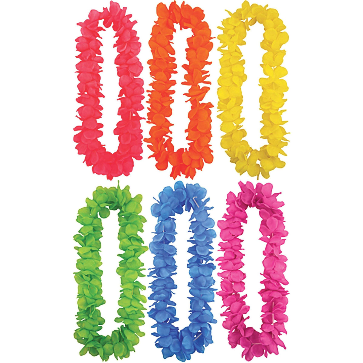 Hawaiian Leis Assorted Colours 100cm 1