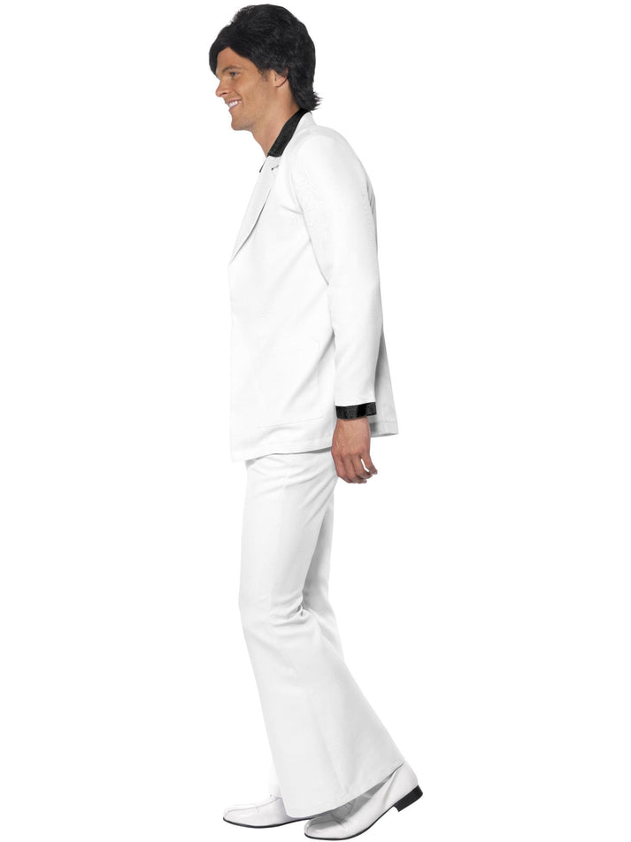 1970s White Disco Suit Adult Costume 3