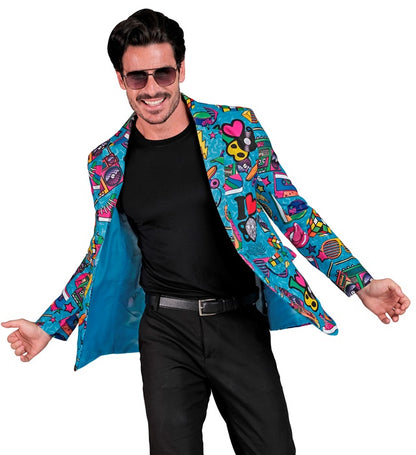 The 80S Party Fashion Jacket  Jacket 
