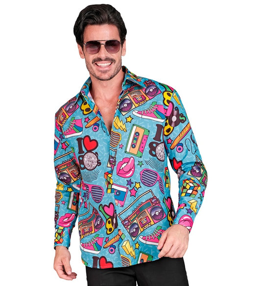 The 80S Party Fashion Shirt  Shirt 