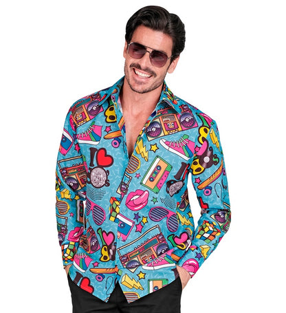 The 80S Party Fashion Shirt  Shirt 