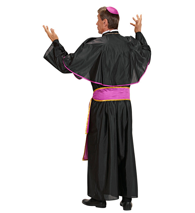 Cardinal  Robe With Tippet, Belt, Skullcap 