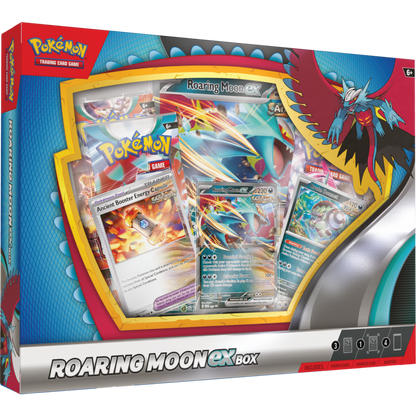 Pokemon TCG Roaring Moon/Iron Valiant ex Box Case of 6 3