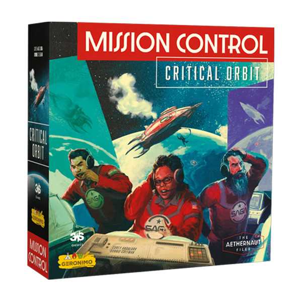 Crisis Command Mission Control Critical Orbit Exp Board Game by Th3rd World Studios 1