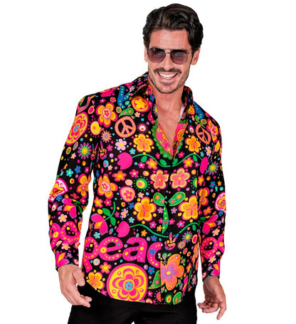 Neon Hippie Party Fashion Shirt  Shirt 
