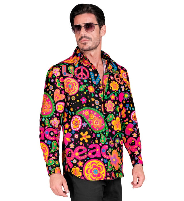 Neon Hippie Party Fashion Shirt  Shirt 