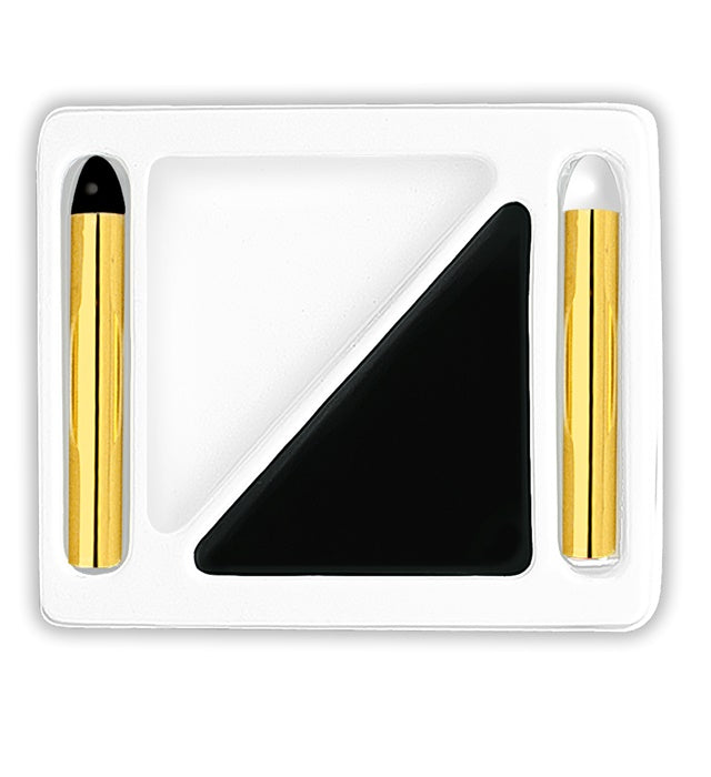 Black & White Make-Up Set  2 Colors 7,2 Ml & 2 Sticks 4,5 Ml In Tray 