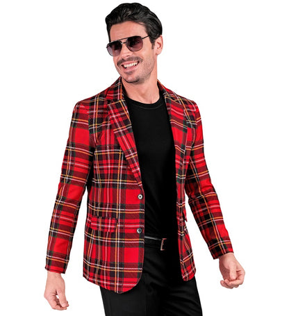 Tartan Party Fashion Jacket  Jacket 