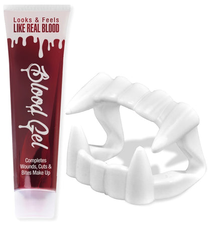 Professional Blood In Tube With Fangs - 28 Ml
