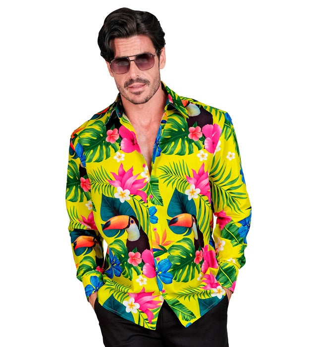 Neon Tropicana Party Fashion Shirt  Shirt 