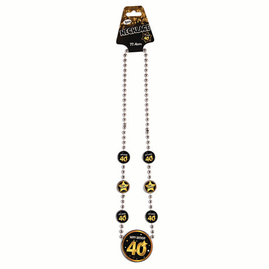 40th Birthday Necklace 1